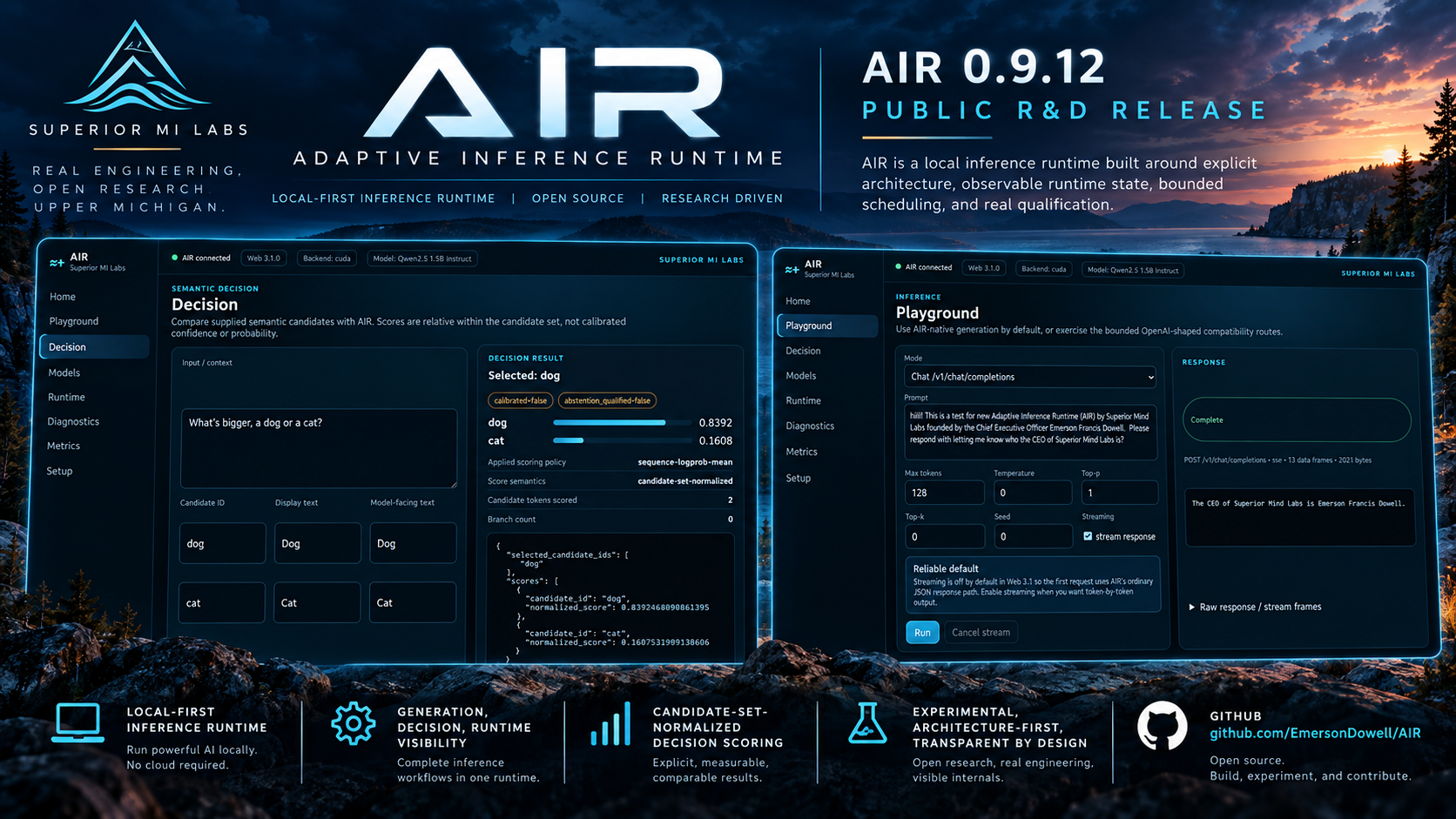 AIR 0.9.12 public research and development release